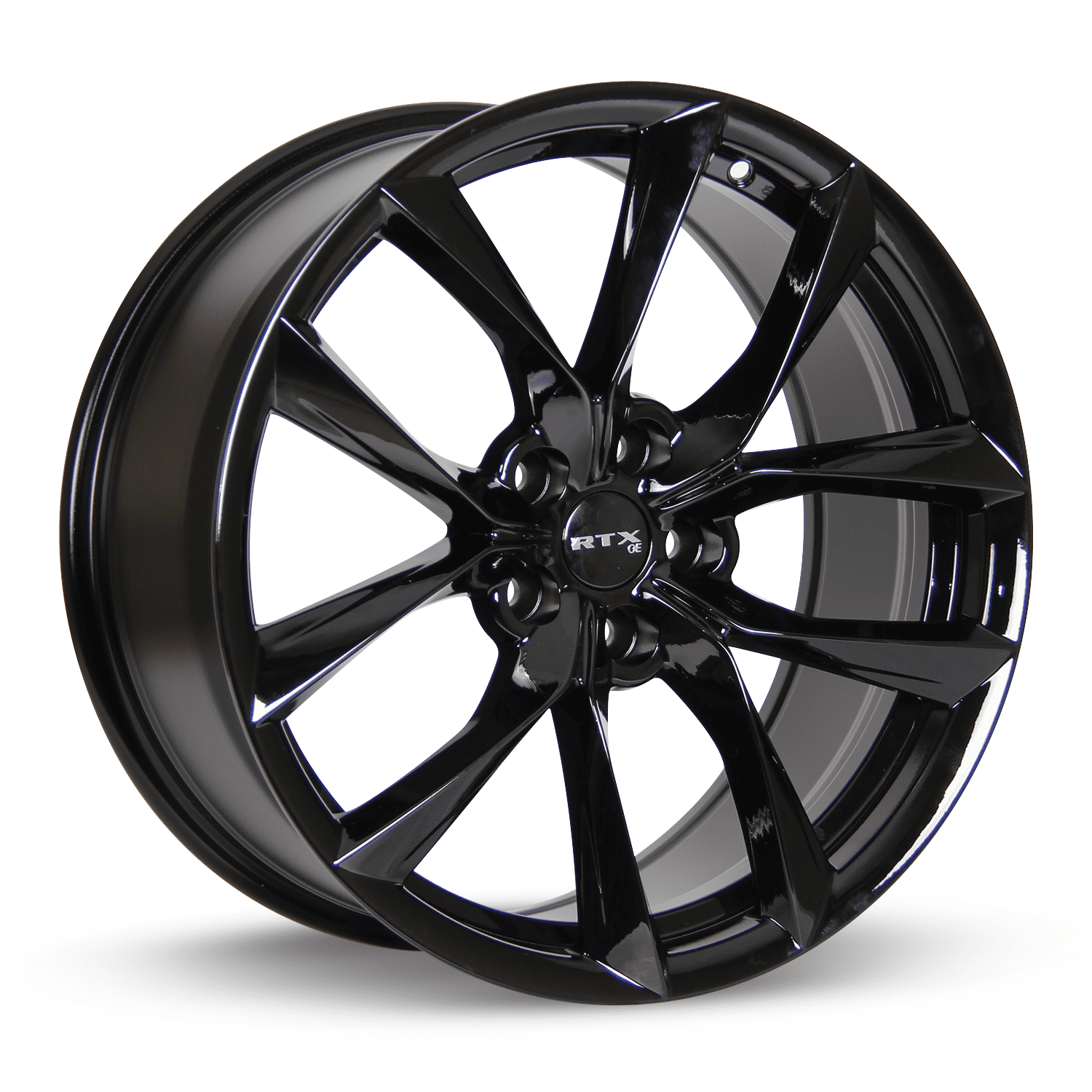 RTX Spider 19x8.5 5x120 ET35 CB64.1 Gloss Black Wheel