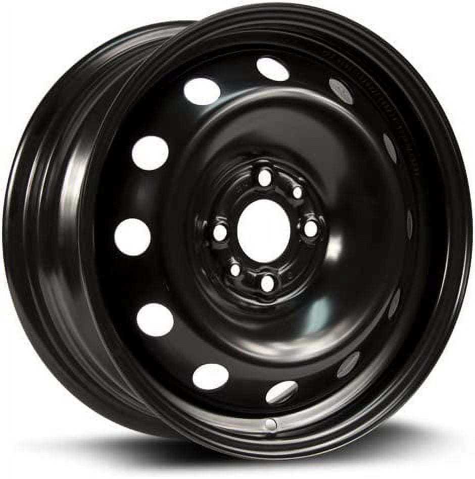 4x98 Custom Rims Rally 15x6 RTX Black Steel Wheel 4x98 (40mm) - Walmart.com