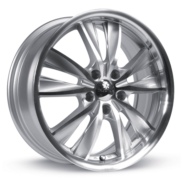 RTX Twist 17x7 5x114.3 ET40 CB73.1 Silver Machined Wheel