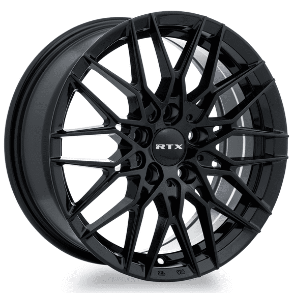 RTX V20 18x8 5x114.3 ET42 CB73.1 Gloss Black Wheel