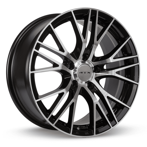 RTX Vertex 20x8.5 5x114.3 ET38 C73.1 Black Machined Wheel