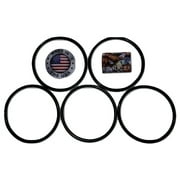 RTumble Brand Replacement Drive Belt 5 Pack for Thumlers Tumbler A-R1, A-R2, A-R6, A-R12, Model B