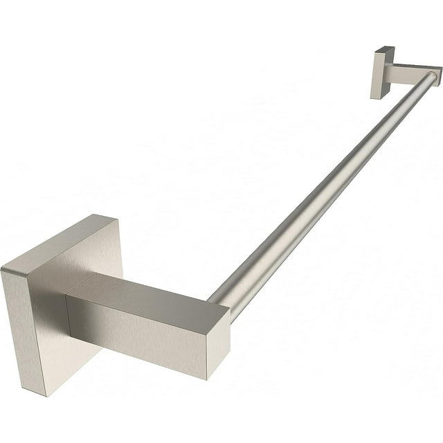 RUACQ 24 inch Square Towel Bar, Brushed Silver - Walmart.com