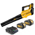 thumbnail image 1 of RUALION Leaf Blower Cordless, Electric Leaf Blowers Up to 580 CFM 160 MPH, Battery Powered Blowers for Lawn Care, Patio, Garage(2* 20V 3.0 Ah Batteries and Charger included), 1 of 6