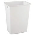 thumbnail image 1 of RUB2806TPWHICT 36 qt Plastic Open-Top Wastebasket, White, 1 of 1