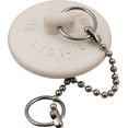 thumbnail image 1 of RUBBER BASIN STOPPER WITH 11 IN. CHAIN, FITS DRAINS 1 IN. TO 1-1/2 IN., PACK OF 5 per 8 Pack, 1 of 1