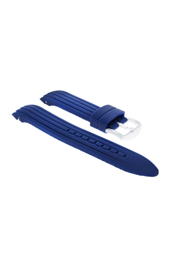RUBBER DIVER BAND BRACELET STRAP 22MM FOR OMEGA SEAMASTER PLANET OCEAN BLUE