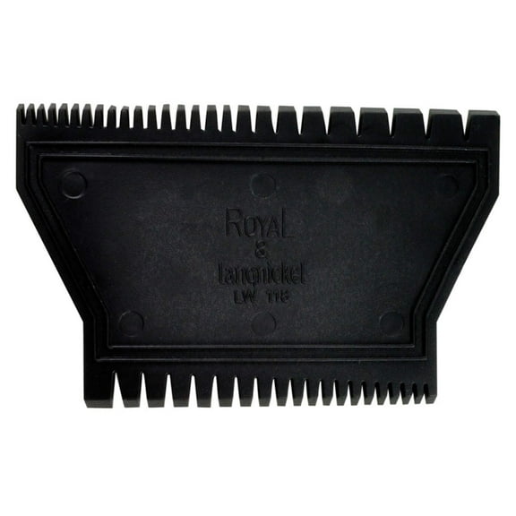 LW117 | Rubber Duplex Comb