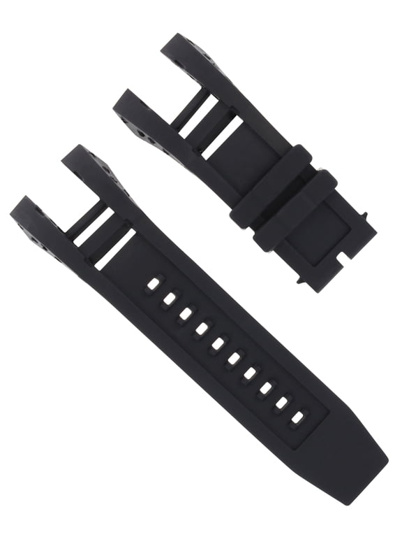 RUBBER WATCH BAND STRAP, 32mm, Black, Compatible With INVICTA SUBAQUA NOMA IV 4 6564 6584 6585 6586 16145