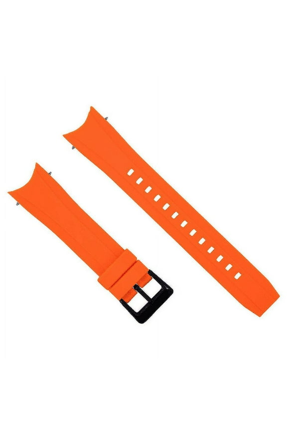 RUBBER WATCH FOR CITIZEN ECO-DRIVE PROMASTER AQUALAND CHRONOGRAPH ORANGE