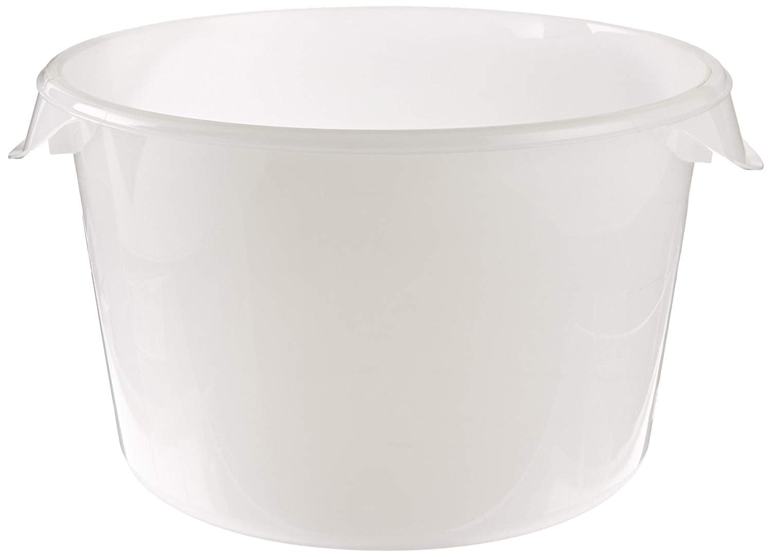 Rubbermaid 12 Qt. White Round Polyethylene Food Storage Container