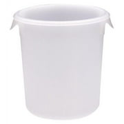 RUBBERMAID Round Storage Container,8 qt,Lid 1GAF4 FG572400WHT