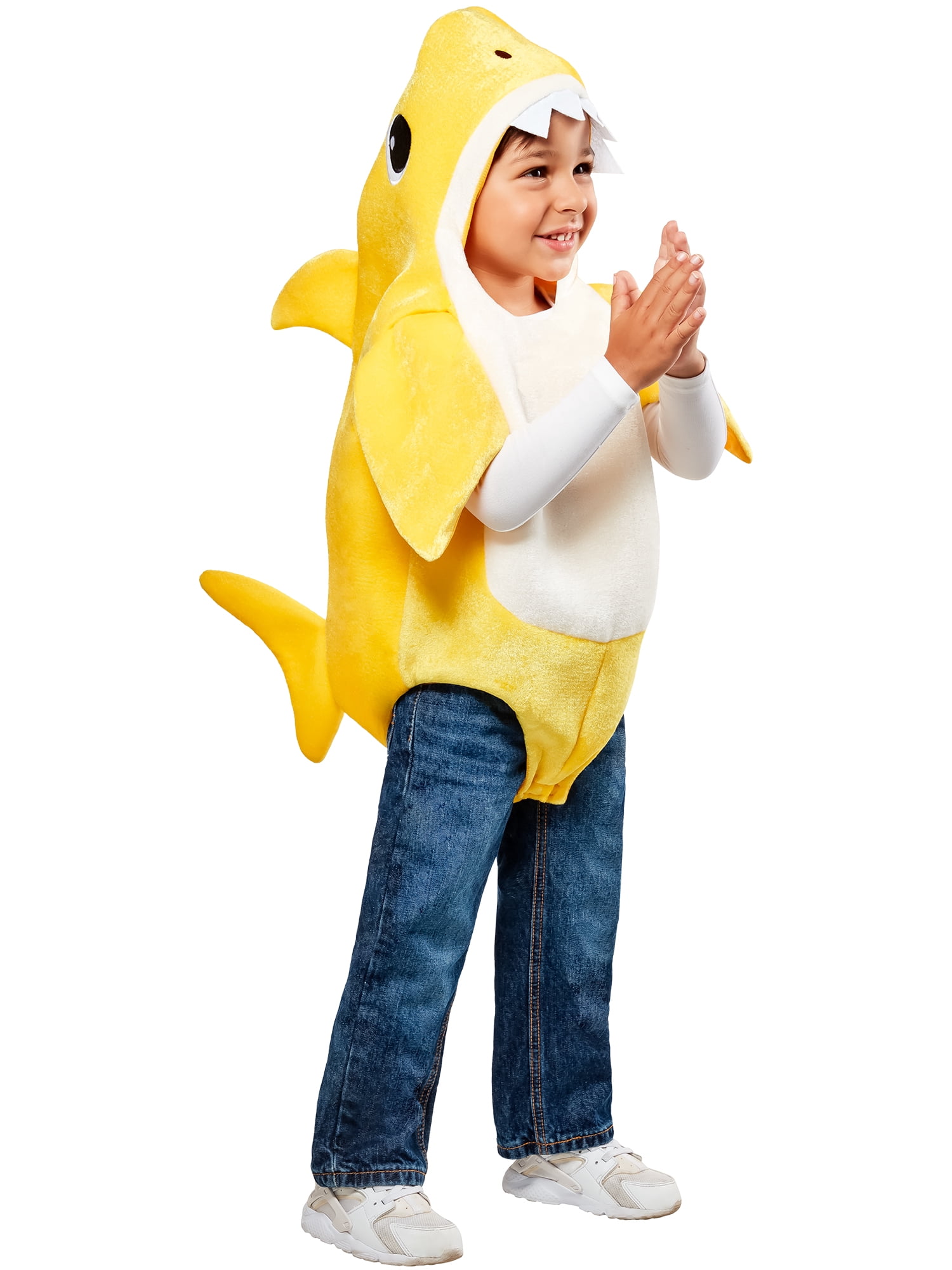 Baby Shark Singing Costume for Toddlers by Rubies, Boys 12-24m