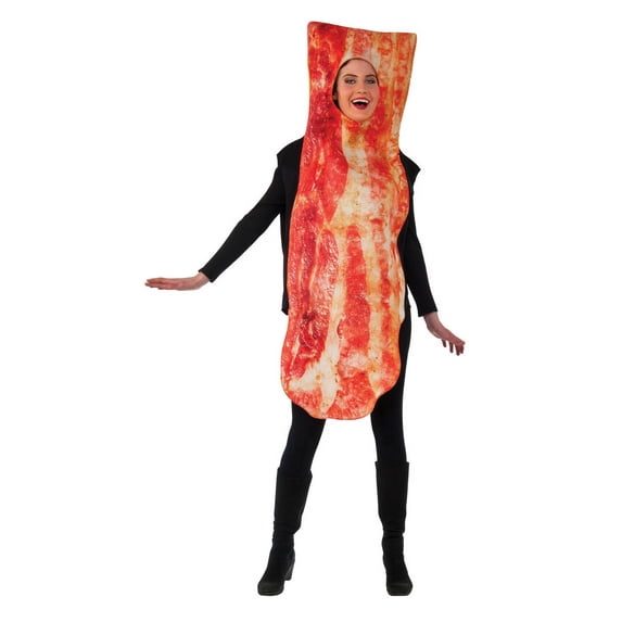 RUBIES II Bacon Costume for Adults with One Piece Design for Adults, Adult Size