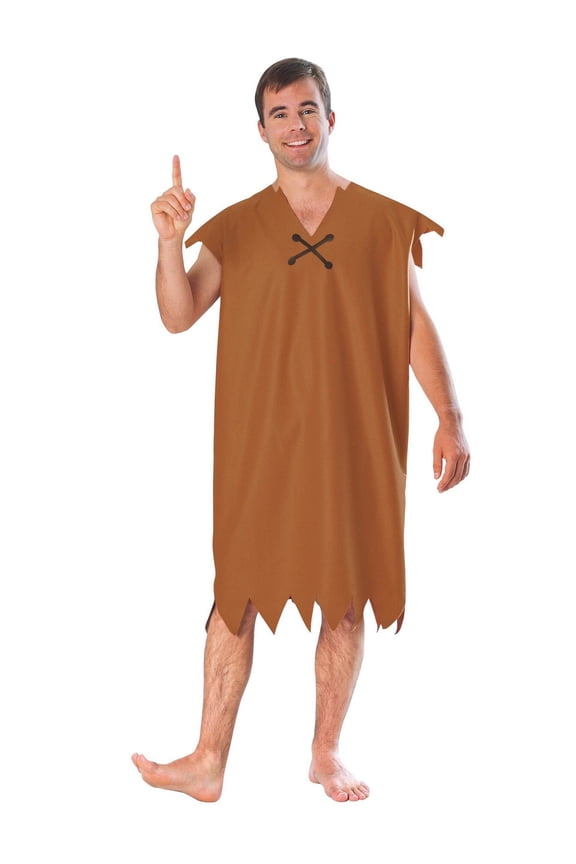 Barney Rubble Men's Halloween Fancy-Dress Costume for Adult, Standard