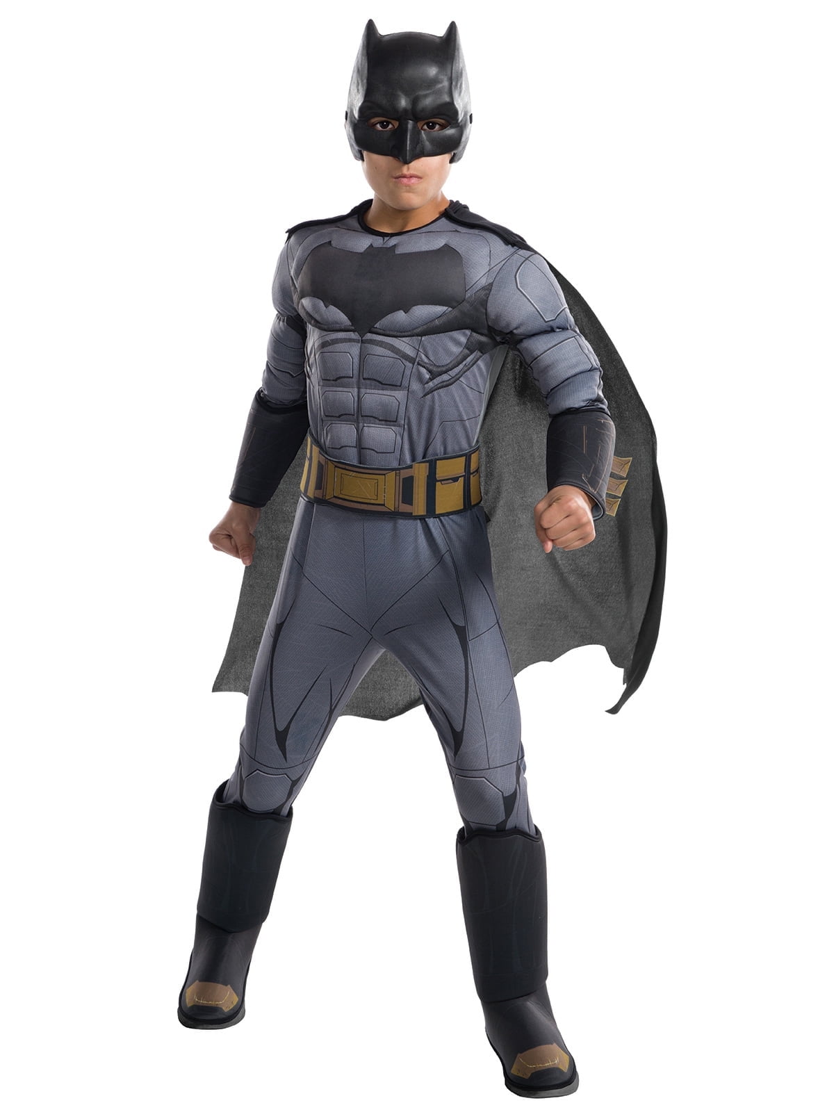 Rubie's Justice League Movie Batman Deluxe Halloween Fancy-Dress Costume for Child, Big Boys L