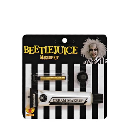 Rubies Beetlejuice: Beetlejuice Makeup Kit for Adults, Men's One Size