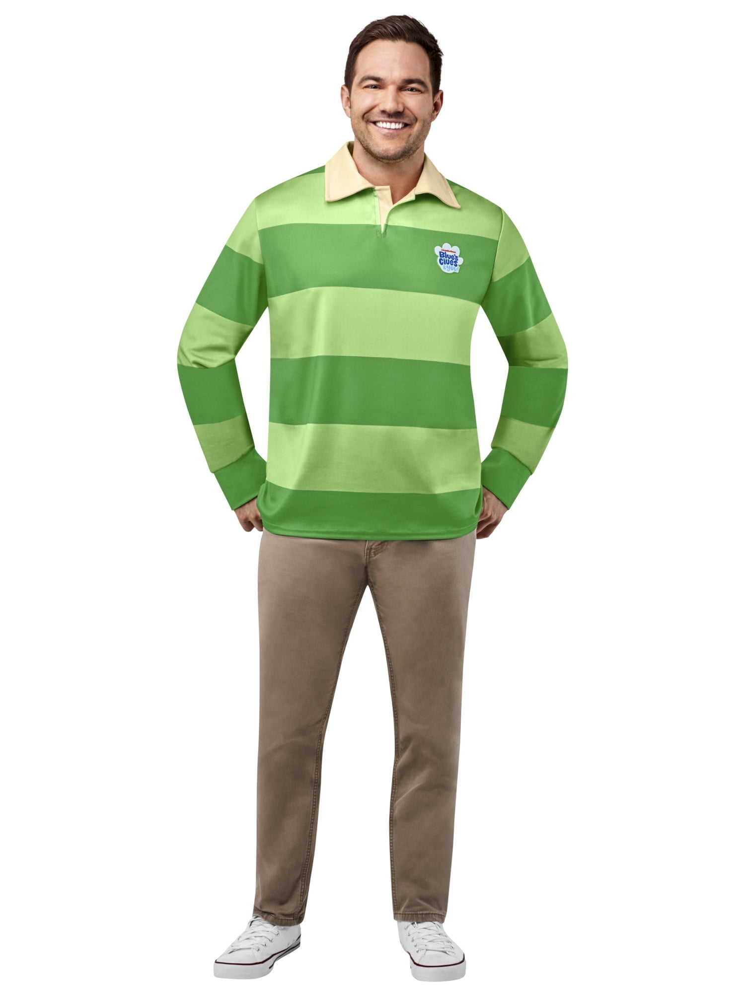 Blue's Clues Steve Costume Top for Adults by Rubies, Men's Medium -  Walmart.com