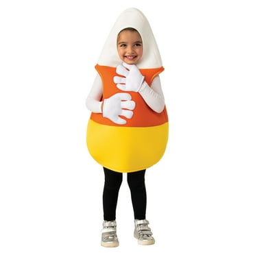 RUBIES II Candy Corn Costume for Infants with One-Piece & Gloves, Infant 0-12 Months