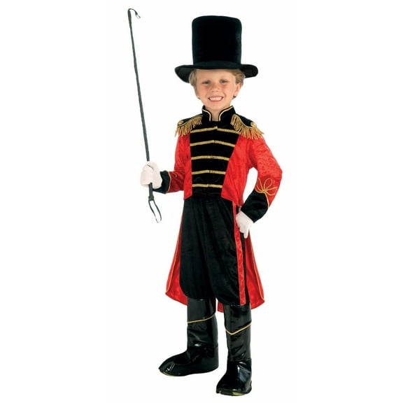 RUBIES II Child Ring Master Fancy-Dress Costume for Boys with Hat, Tail Coat, and Pants for Ages 4-6, Boys 4T