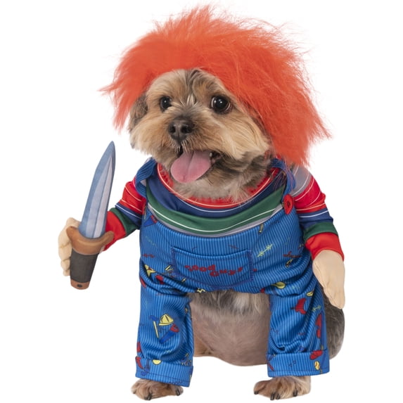 Child's Play Chucky Walking Pet Costume for Dogs or Cats by Rubies, XL