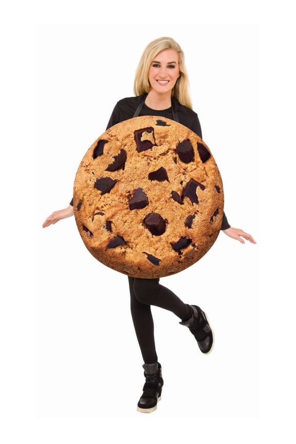 RUBIES II Cookie Adult Costume for Adults with Chocolate Chip Tunic, One Size