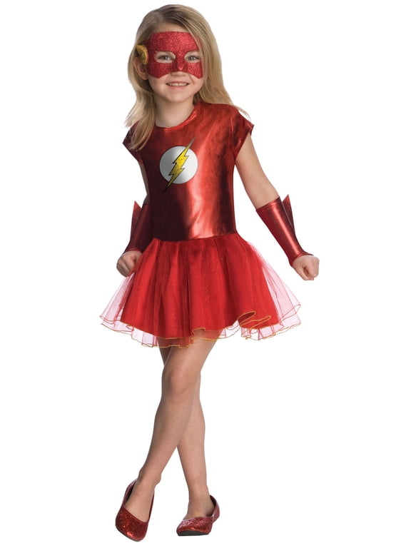 DC Comics The Flash Tutu Costume for Kids by Rubies, Girls Small