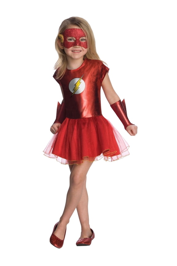 DC Comics The Flash Tutu Costume for Kids by Rubies, Girls Medium