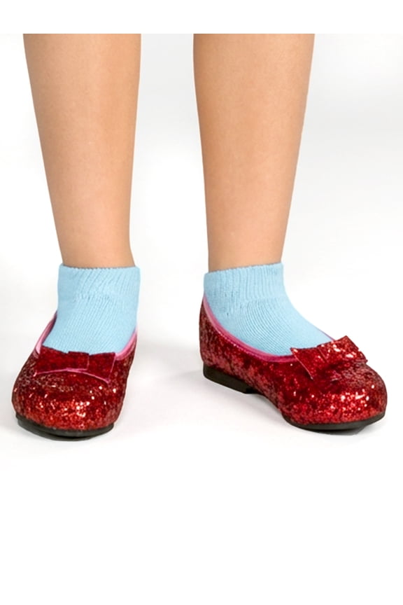 The Wizard of Oz Dorothy Deluxe Ruby Red Shoes for Kids by Rubies, Girls Small