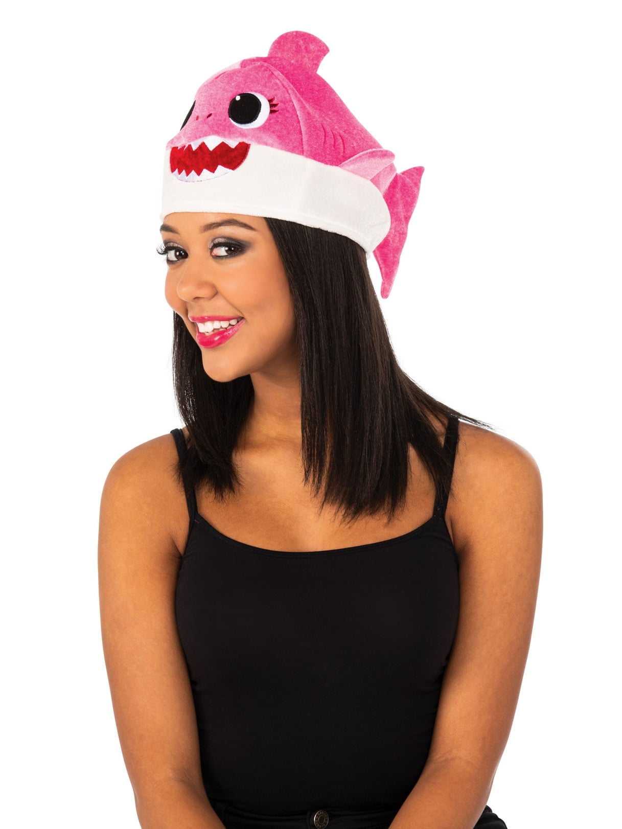 Baby Shark Mommy Shark Hat for Adults by Rubies, Women's One Size