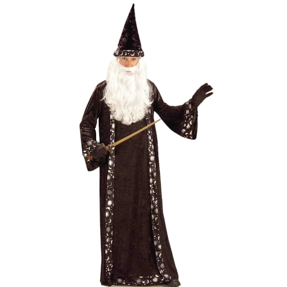 Rubies Classic Wizard Costume for Adults, Men's One Size