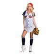 thumbnail image 1 of RUBIES II Sexy Homerun Hottie Costume for Women with Baseball Cap, Socks, Adults Small 2-6, 1 of 2