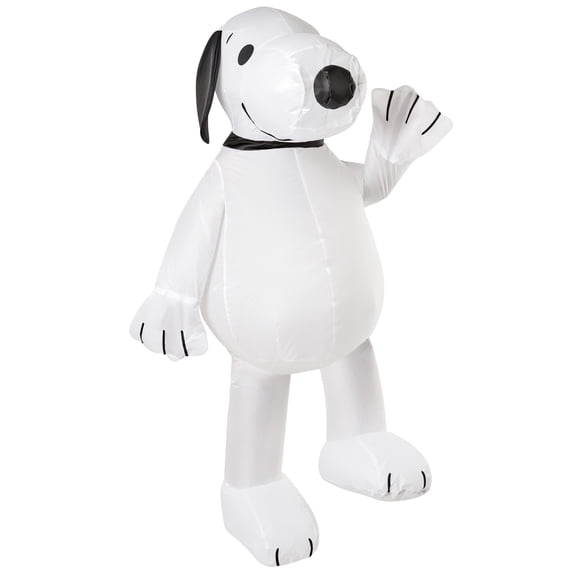 RUBIES II Snoopy Fancy-Dress Costumes for Adults with Inflatable Fan, One Size