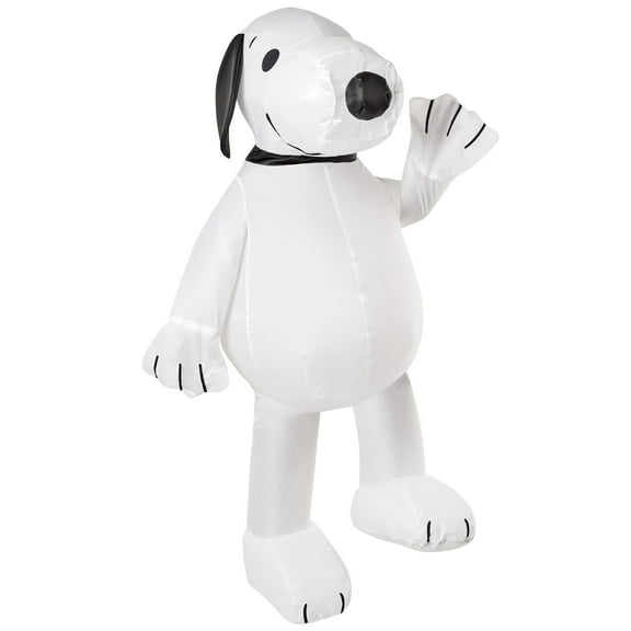 RUBIES II Snoopy Fancy-Dress Costumes for Adults with Inflatable Fan, One Size
