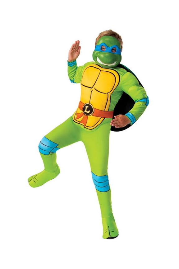 Teenage Mutant Ninja Turtles Leonardo Costume for Kids by Rubies, Boys Medium