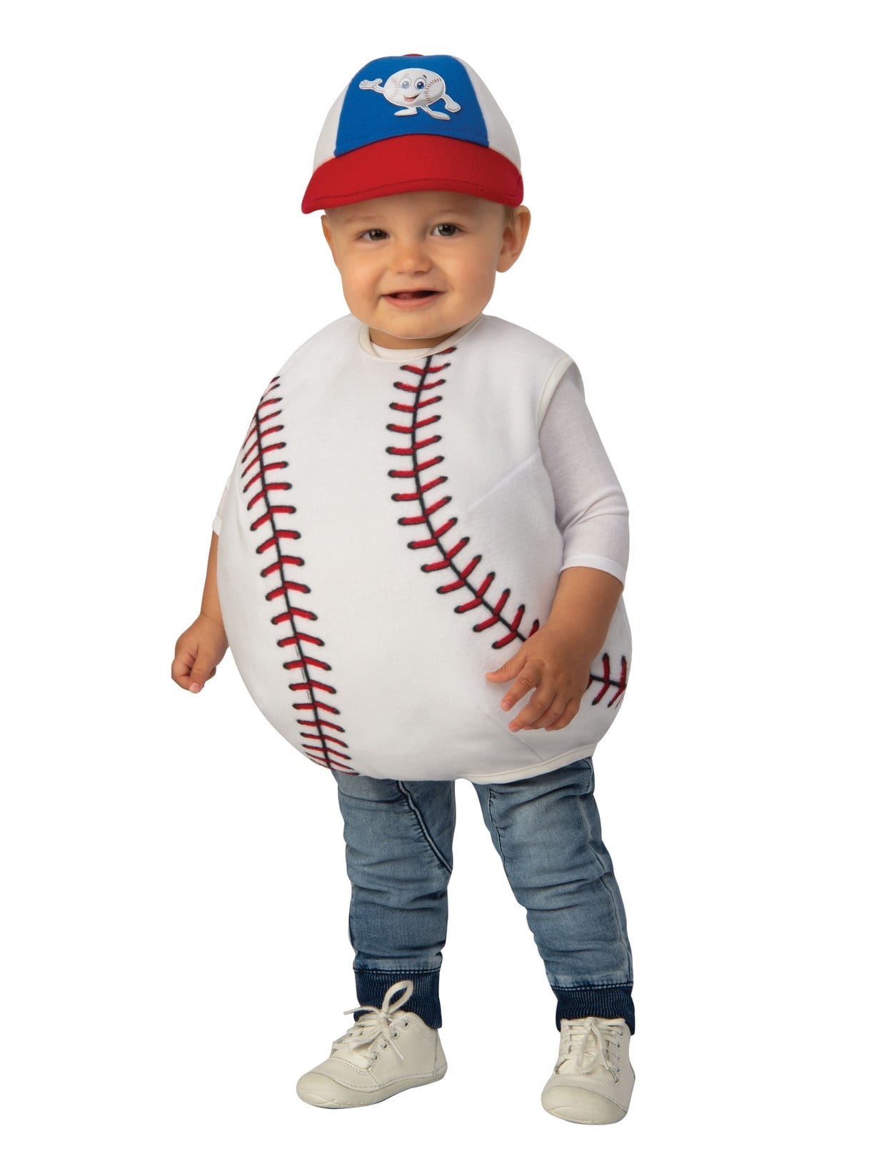 Rubies Lil' Baseball Costume for Toddlers, Unisex 2T-4T