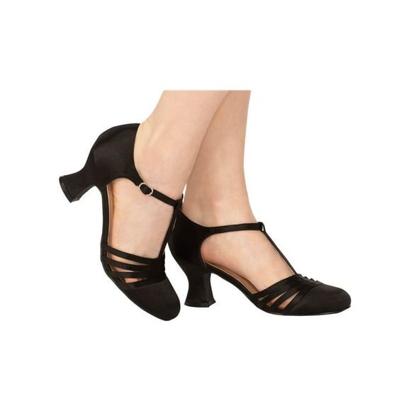 Rubies Flapper Costume Heels for Adults, Women's size 7