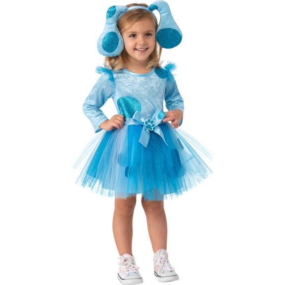 Blues Clues and You: Blue Costume Dress for Kids by Rubies, Girls XS