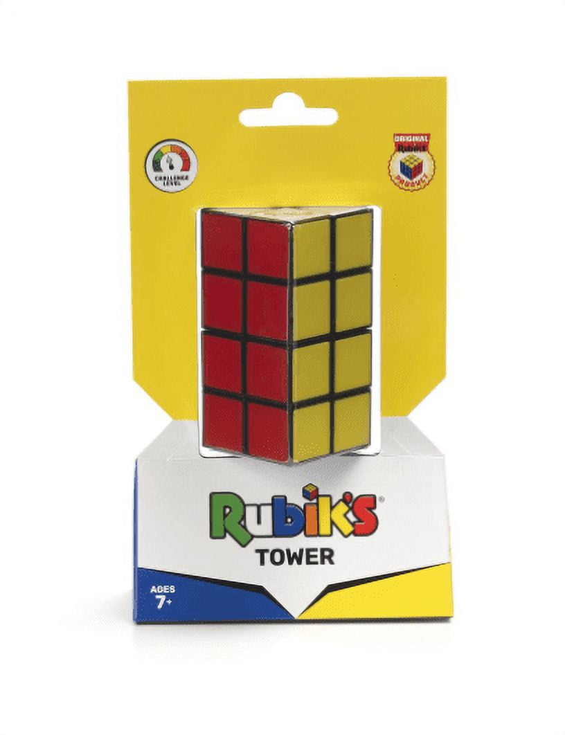 Original Rubik's Cube Colors and Eiffel Tower