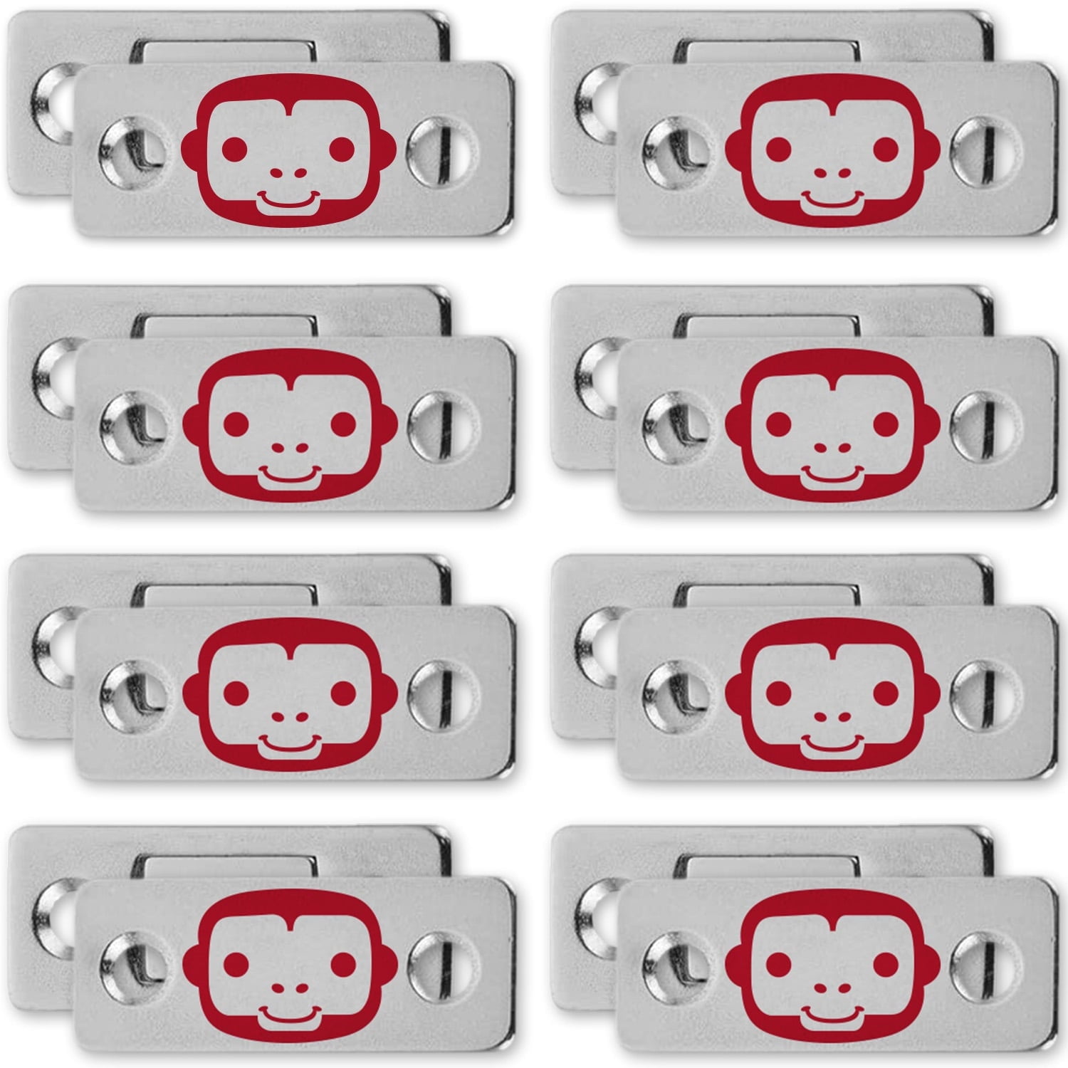 RUBY Monkey Magnets Ultra-Thin Magnetic Plates Keep It All Shut, AS-SEEN-ON-TV
