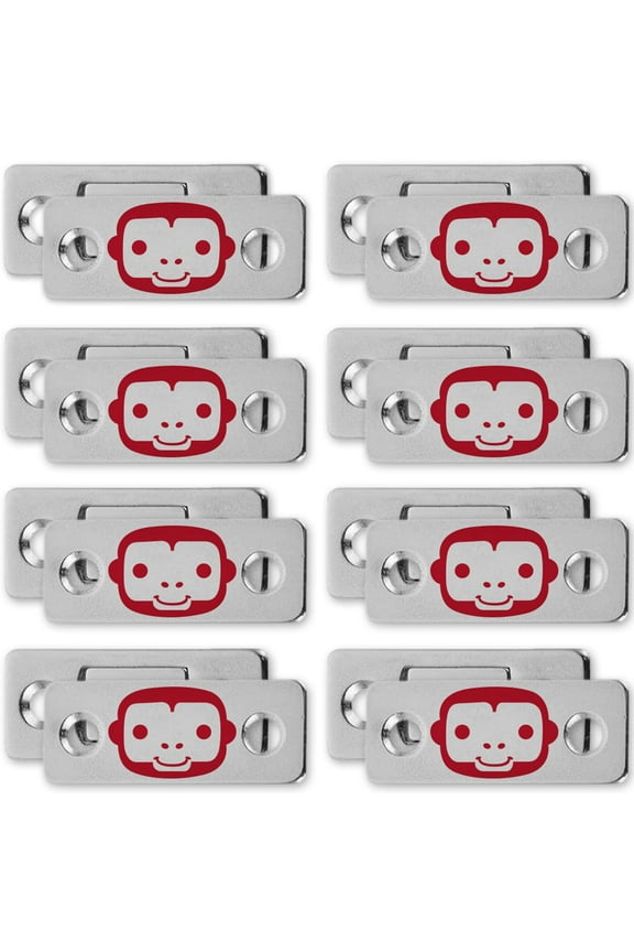 Monkey Magnets Ultra-Thin Magnetic Plates Keep It All Shut, AS-SEEN-ON-TV