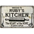 thumbnail image 1 of RUBY'S Kitchen Farmhouse Sign Gift Gift 12x18 Metal 112180033093, 1 of 1