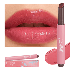 RUBY VIBE CO Glass Theory Lip Gloss for Women, Blush Pink, Tinted Makeup Lip Gloss with Hydrating Shine Finish, 0.071 fl oz