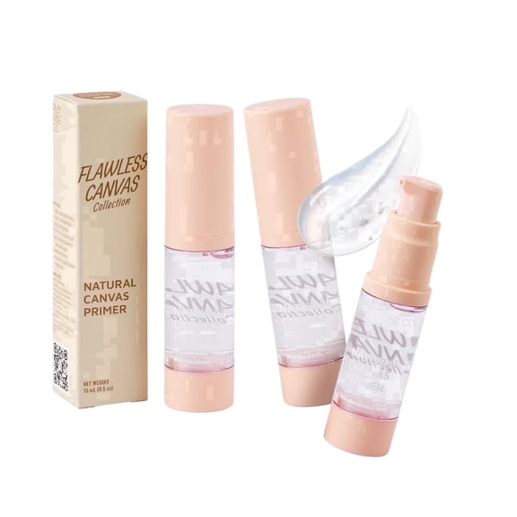 RUBY VIBE CO Natural Canvas Primer for Face Before Makeup Luminous Clear Veil