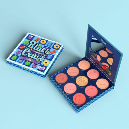 RUDE COSMETICS Blush Crush 9 Color Blush Palette - Level Up