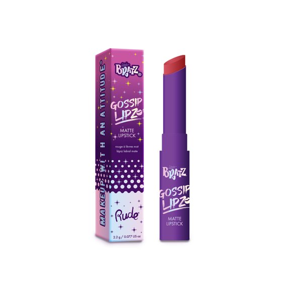RUDE COSMETICS Bratz Gossip Lipz Matte Lipstick