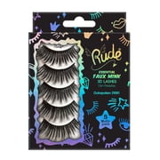 RUDE COSMETICS Essential Faux Mink 3D Lashes 5 Multi-Pack
