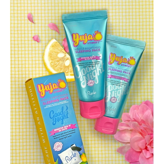 RUDE COSMETICS Good Night Yuja Sleeping Pack