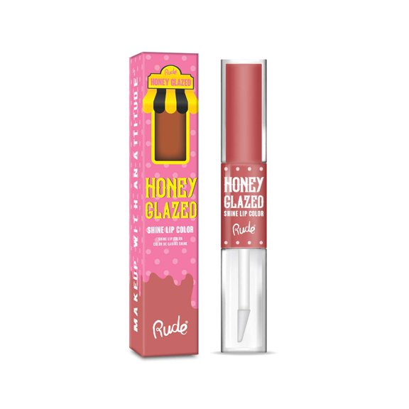 RUDE COSMETICS Honey Glazed Shine Lip Color