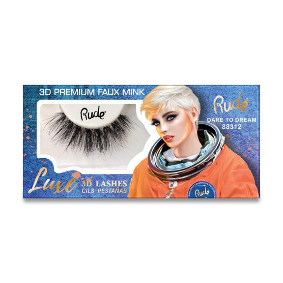 RUDE COSMETICS Luxe 3D Lashes | Premium 3D Eyelashes
